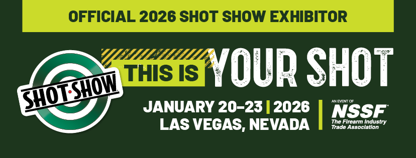 Official 2026 Shot Show Exhibitor banner